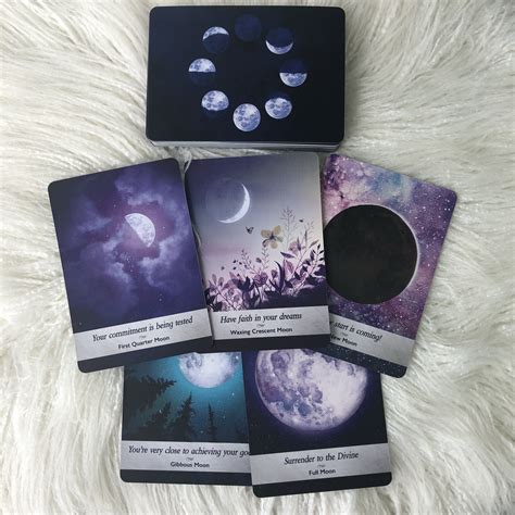 The Moon's Influence: Unlocking the Lunar Secrets with Oracle Cards